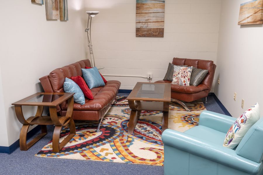 Seating in the Entrepreneur & Resource Center