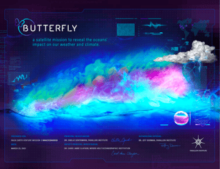 Butterfly mission graphic says 