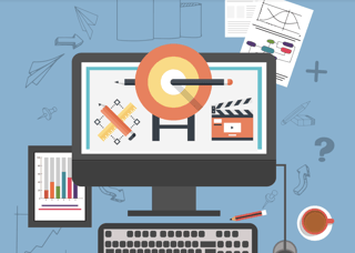 Design Media Marketing Graphic
