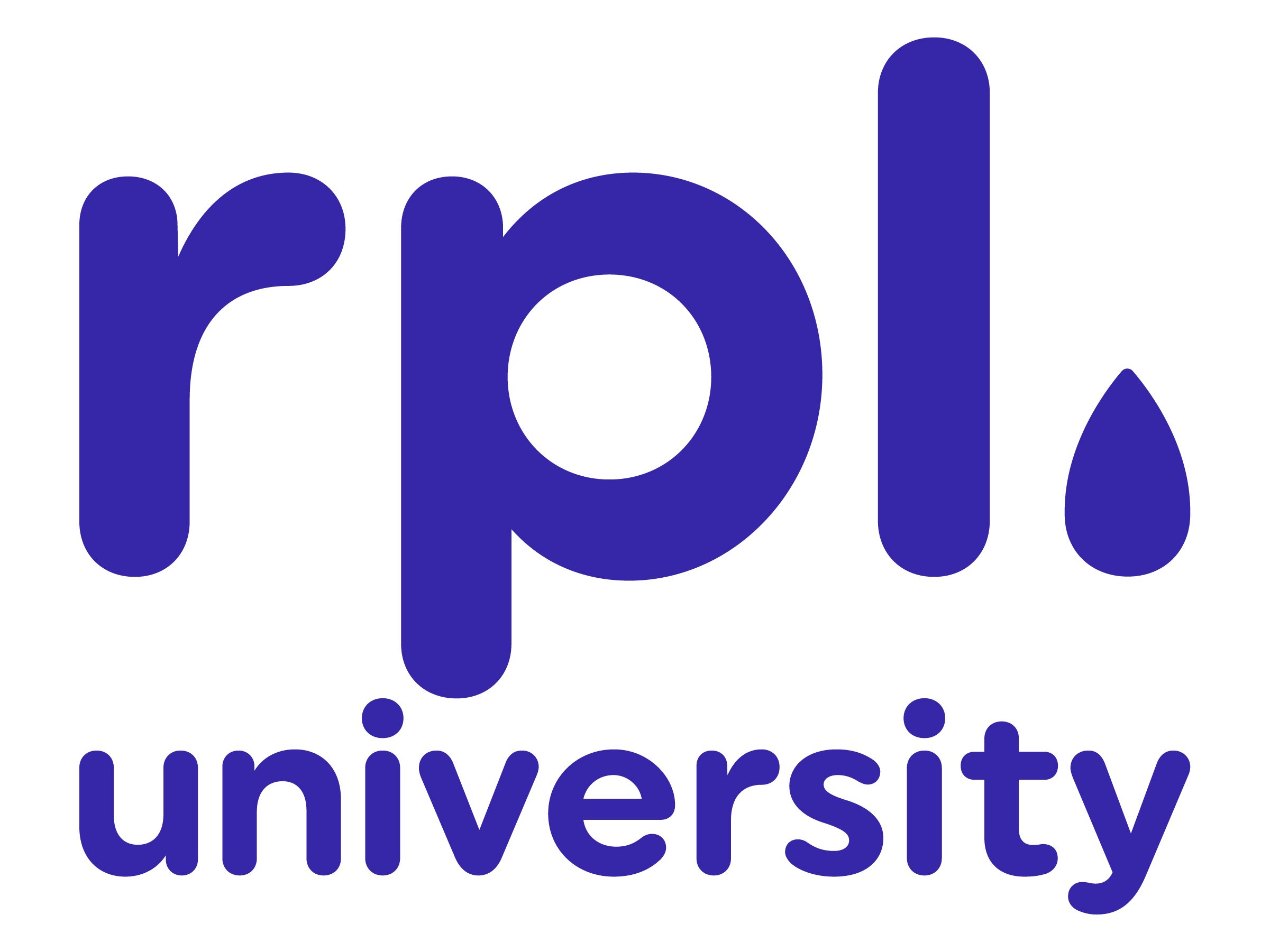 R-P-L University Logo.