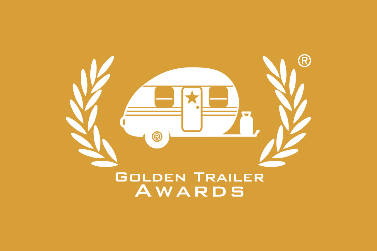 Golden Trailer Awards logo, which has a camper trailer with a golden star on the door.